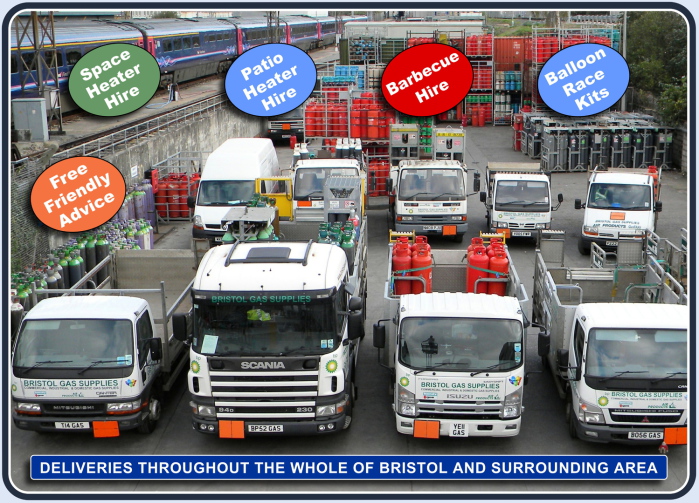 Bristol's Largest Independent Gas Supplier: Bristol Gas Supplies Ltd | Click to see our Delivery Area