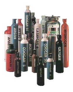 Air Products Gas Bottles - Gas for Welding and Industrial Purposes