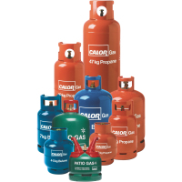 Calor Lite 6kg propane gas cylinder with built in Gas Trac